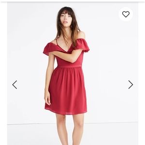 Madewell silk dress 💃